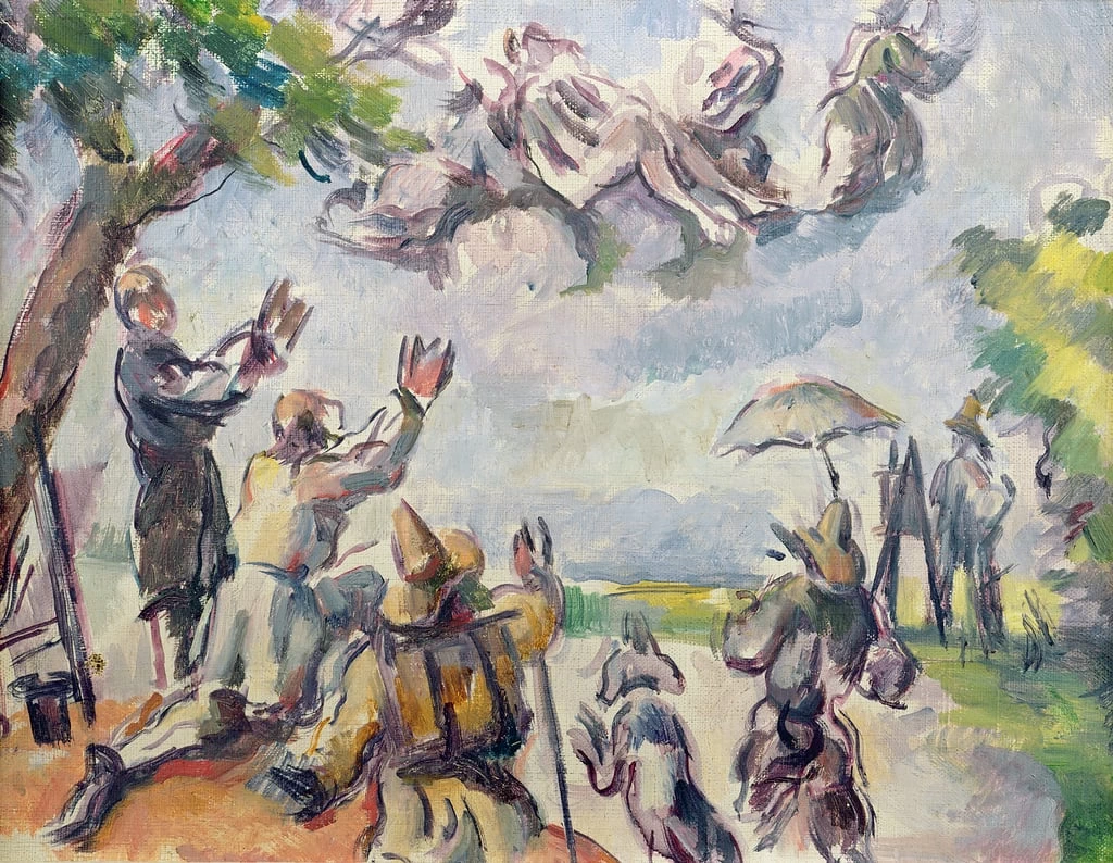 Apoteosi di Delacroix - Musee Granet, Aix, en, Provence